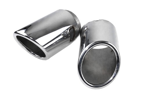 Premium endrohre chrom rund - premium,