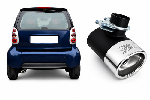 Auspuffblende für smart - auspuffblende,